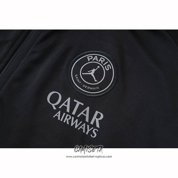 Chandal de Chaqueta del Paris Saint-Germain Jordan 2025-2026 Nino Negro